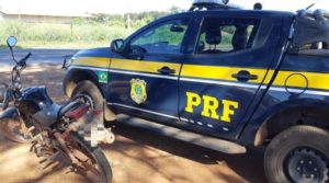 yamaha adulterada apreendida pela prf