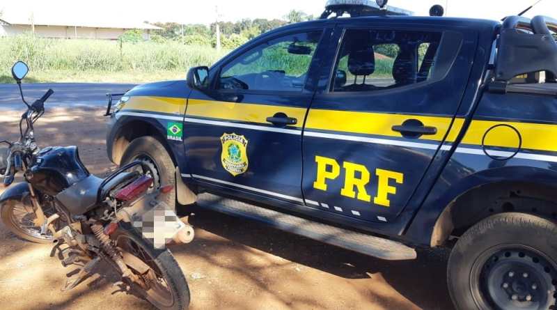 yamaha adulterada apreendida pela prf