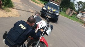 motocicleta roubada em brasília recuperada em piaui