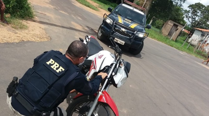motocicleta roubada em brasília recuperada em piaui