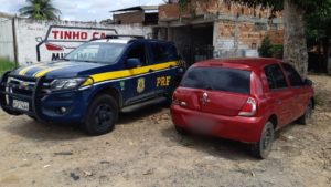 Clio vermelho irregular na bahia polícia federal recupera