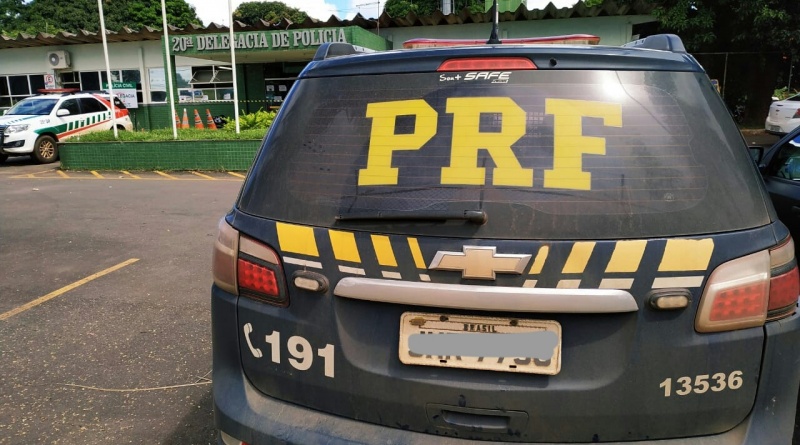 Veículo recuperado em distrito federal pela PRF