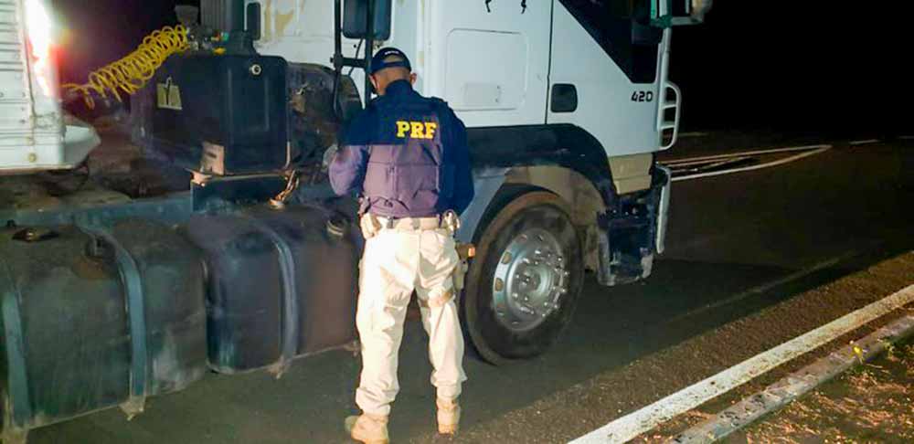 carreta iveco adulterada clone