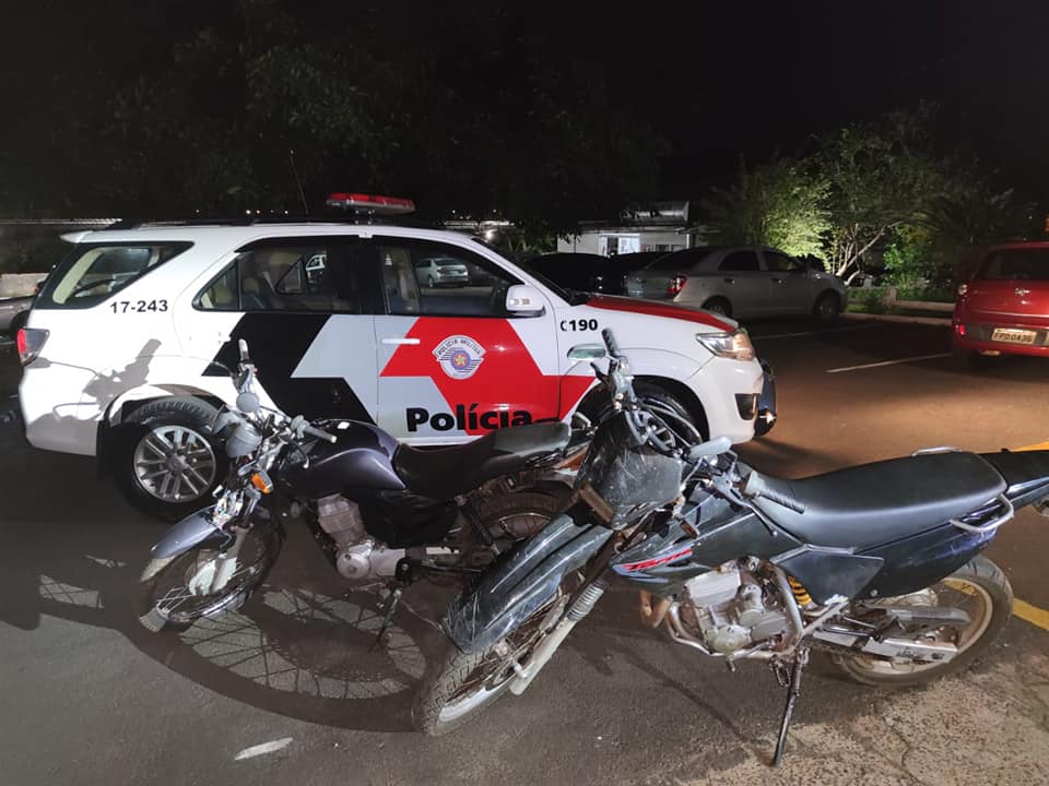 motos furtadas recuperadas em dracena são paulo