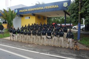 Agentes polícia rodoviária federal Goiás