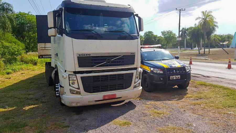 carreta recuperada Mato Grosso do sul