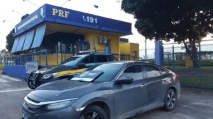 Honda Civic roubado na Bahia