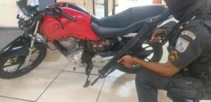 honda titan roubada