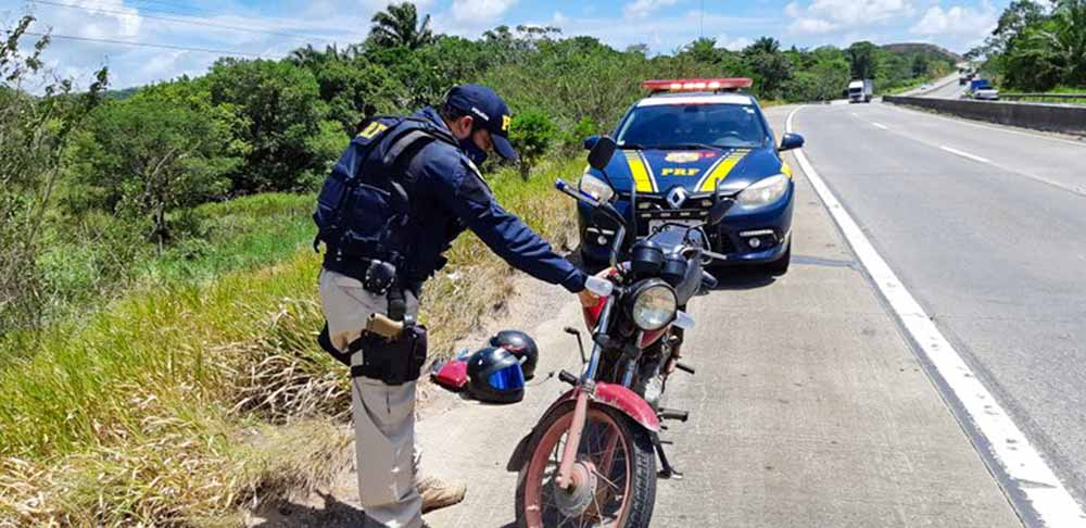 PRF moto honda adulterada Sergipe